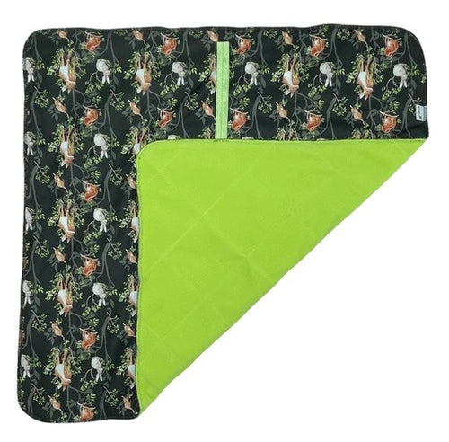 Alèse imperméable lavable voiture, train et voyages 69×69 cm